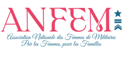 Logo ANFEM — Association Nationale des Femmes de Militaires — Partenaire La Financière du Militaire