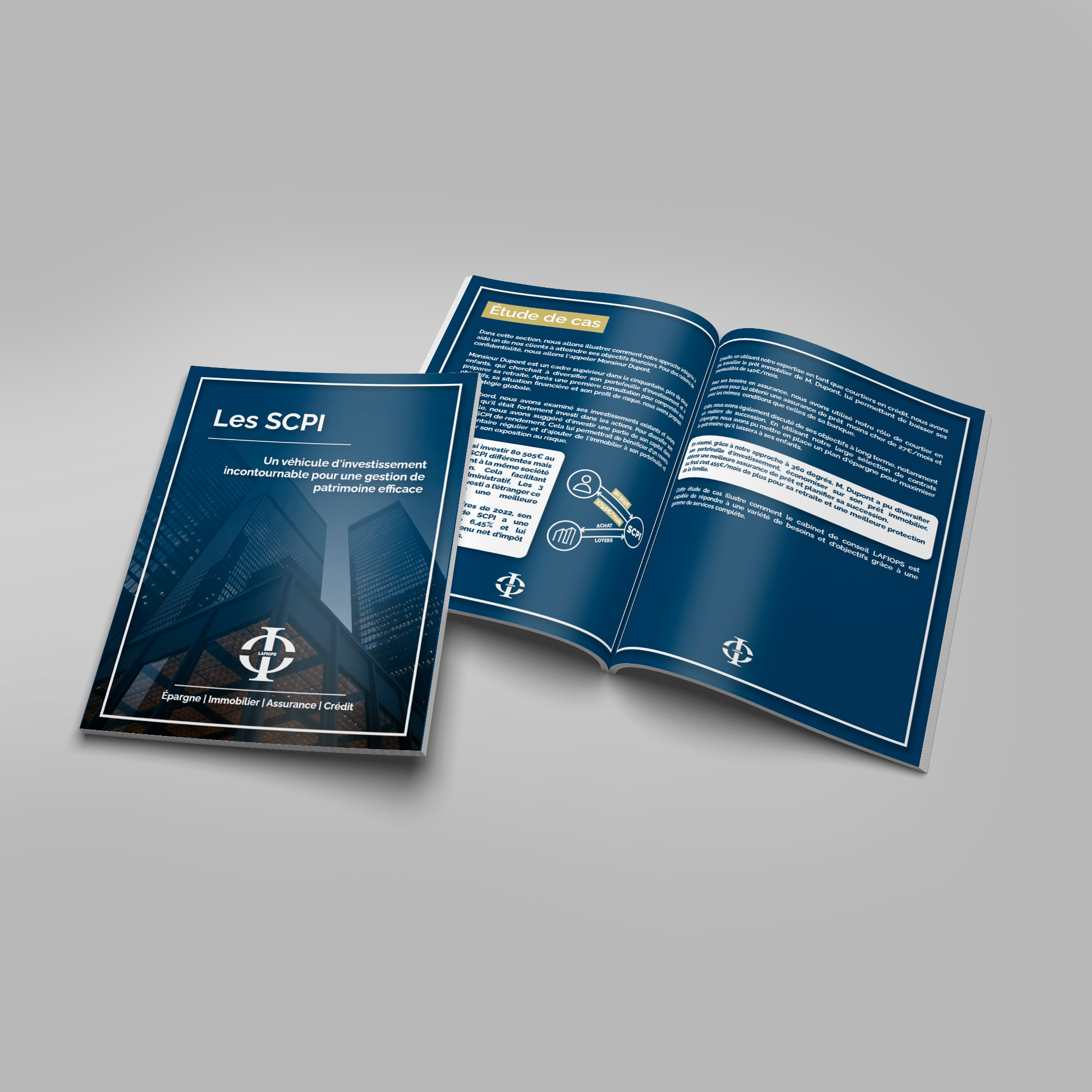 Mockup du guide : Les SCPI